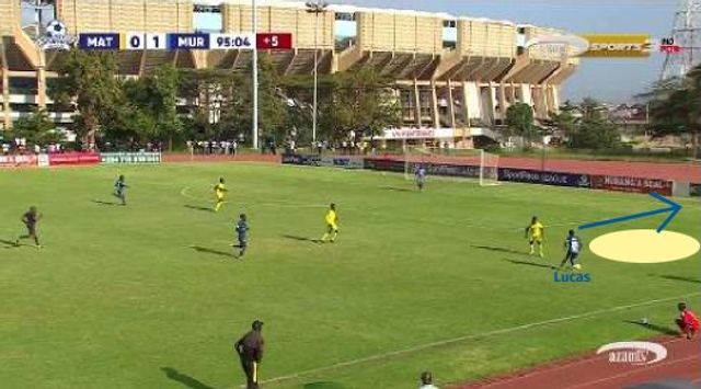 Murang’a Seal consistently targeted the space behind Nyawir as he pushed high from left-back, with Lucas Maina drifting into that channel - a pattern that directly led to their second goal